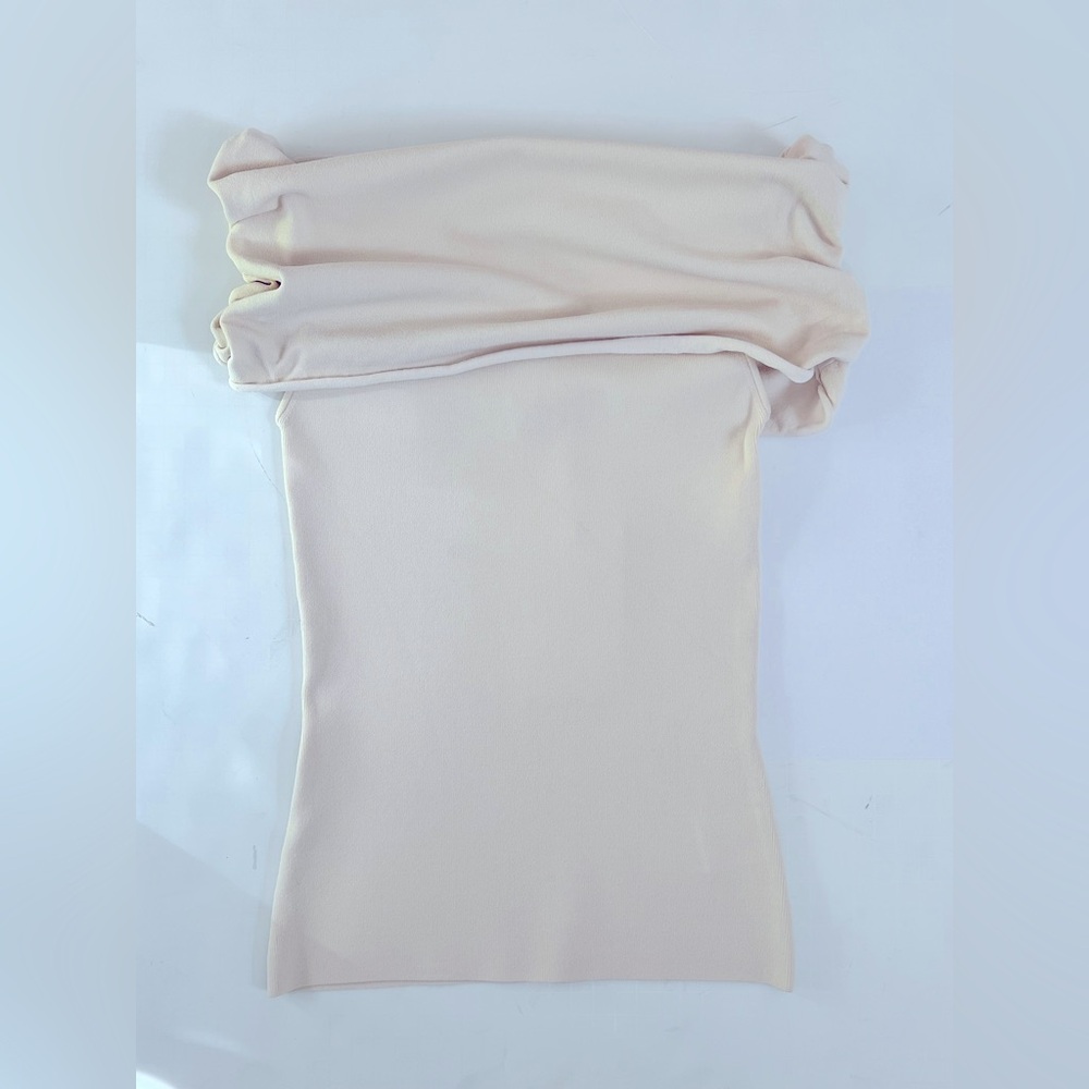 NWT HELSA Makenzie Off Shoulder Sweater in Vanilla, size S - Picture 5 of 8